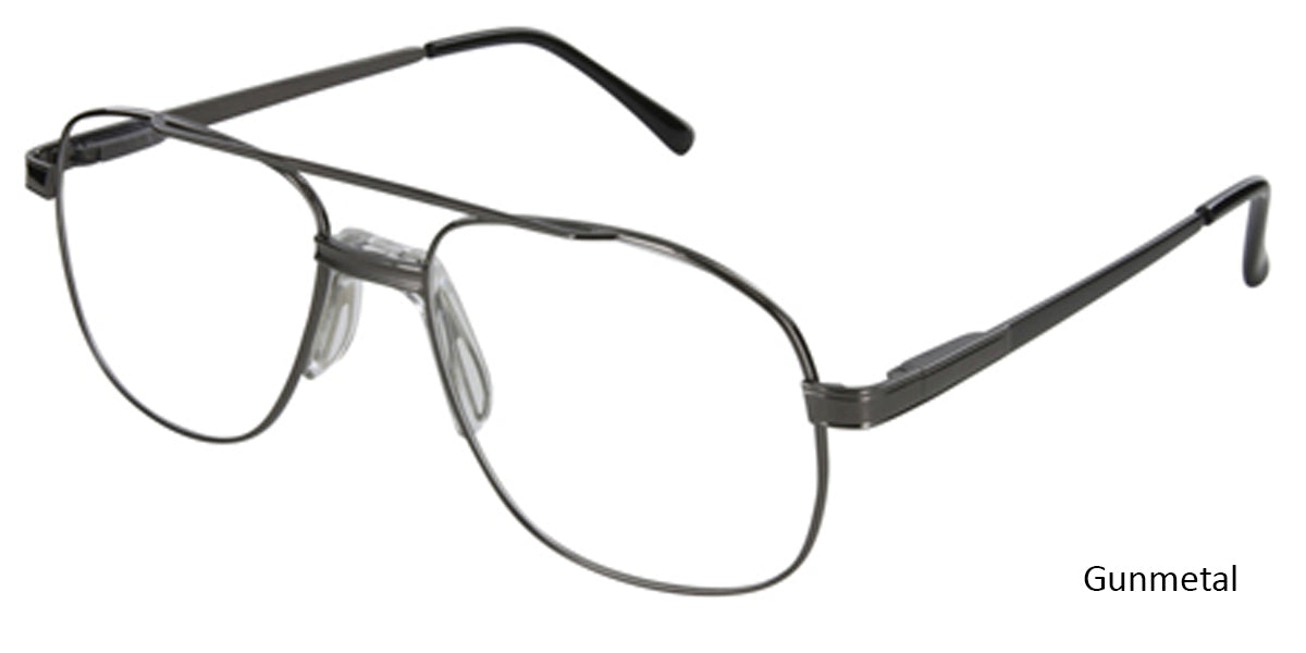 Gunmetal Capri Peachtree PT55 Eyeglasses