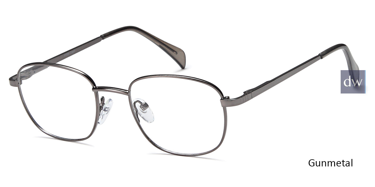 Gunmetal Capri Peachtree PT95 Eyeglasses - Teenager.