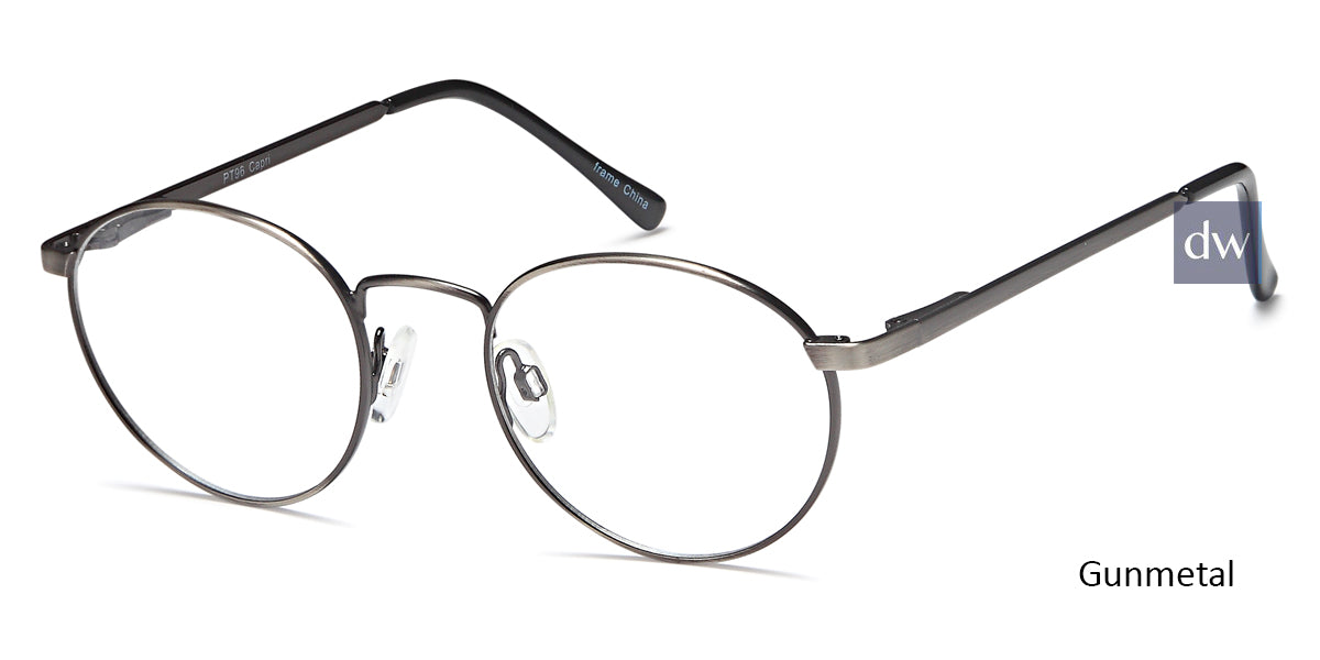 Gunmetal Capri Peachtree PT 96 Eyeglasses Teenager.