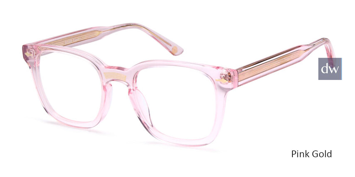 Pink Gold Capri Dicaprio DC352 Eyeglasses.