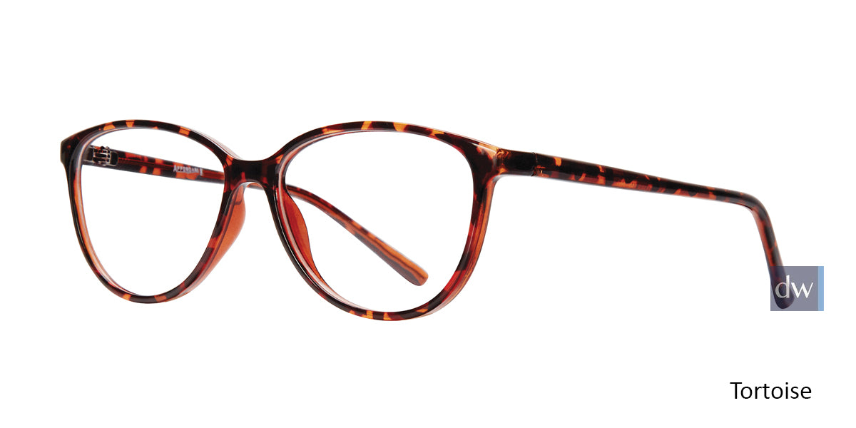 Tortoise Affordable Designs Piper Eyeglasses
