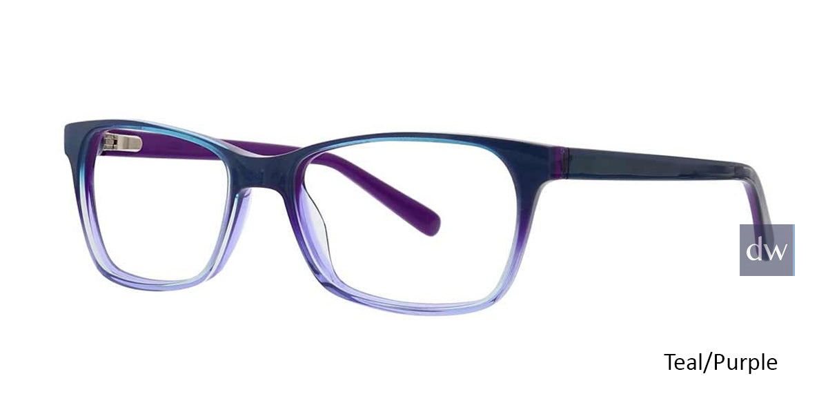 Teal/Purple Xoxo Portico Eyeglasses.