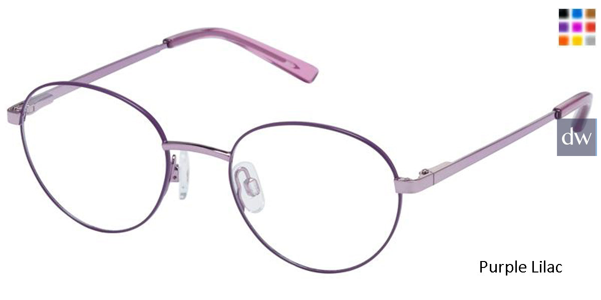 Purple Lilac Superflex Kids SFK-234 Eyeglasses