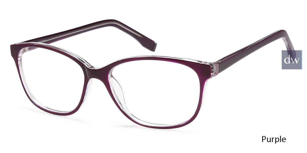 Purple Capri 4U U 216 Eyeglasses