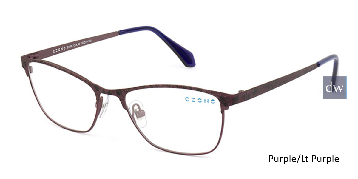 Purple/Lt C-Zone Q1206 Eyeglasses.