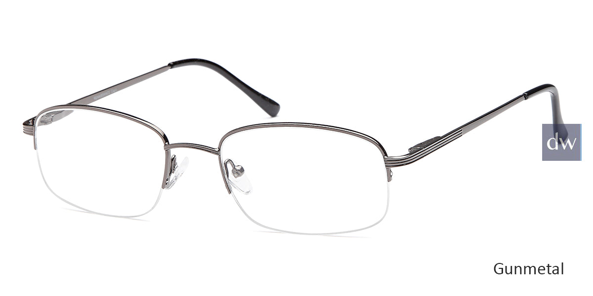 Gunmetal Capri Versailles Palace Renaissance Eyeglasses.