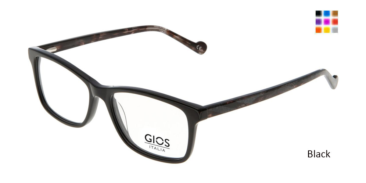 Black Gios Italia RF500038 Eyeglasses