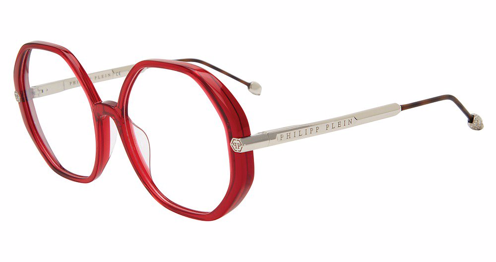 Red PHILIPP PLEIN OPTICAL VPP053S