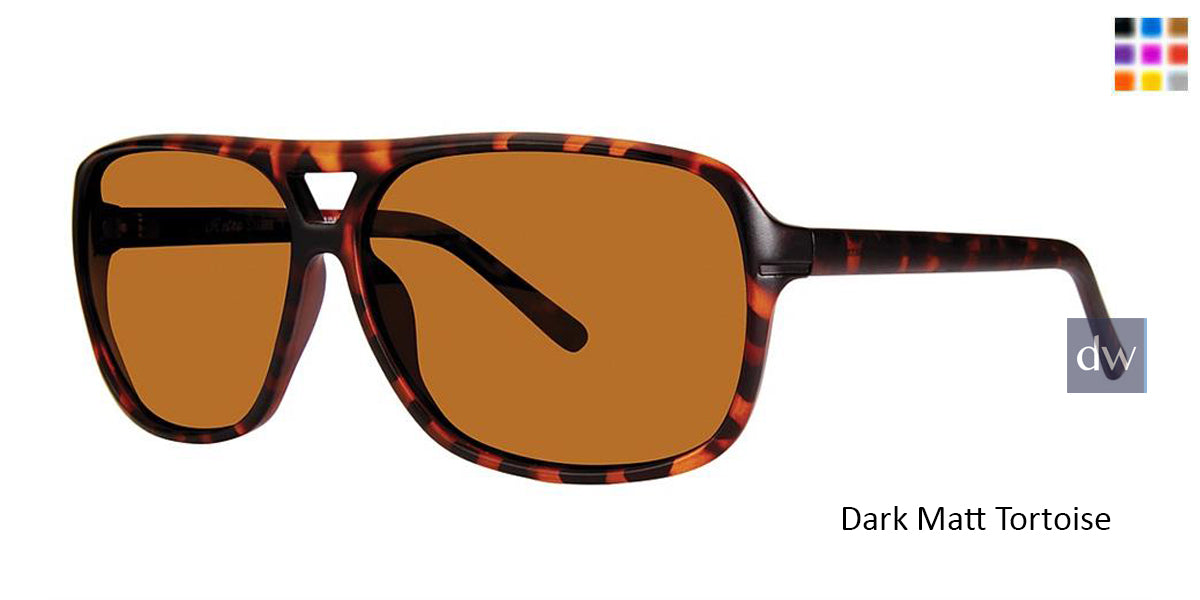Dark Matt Tortoise Vivid Retro Shades 1 Sunglasses.
