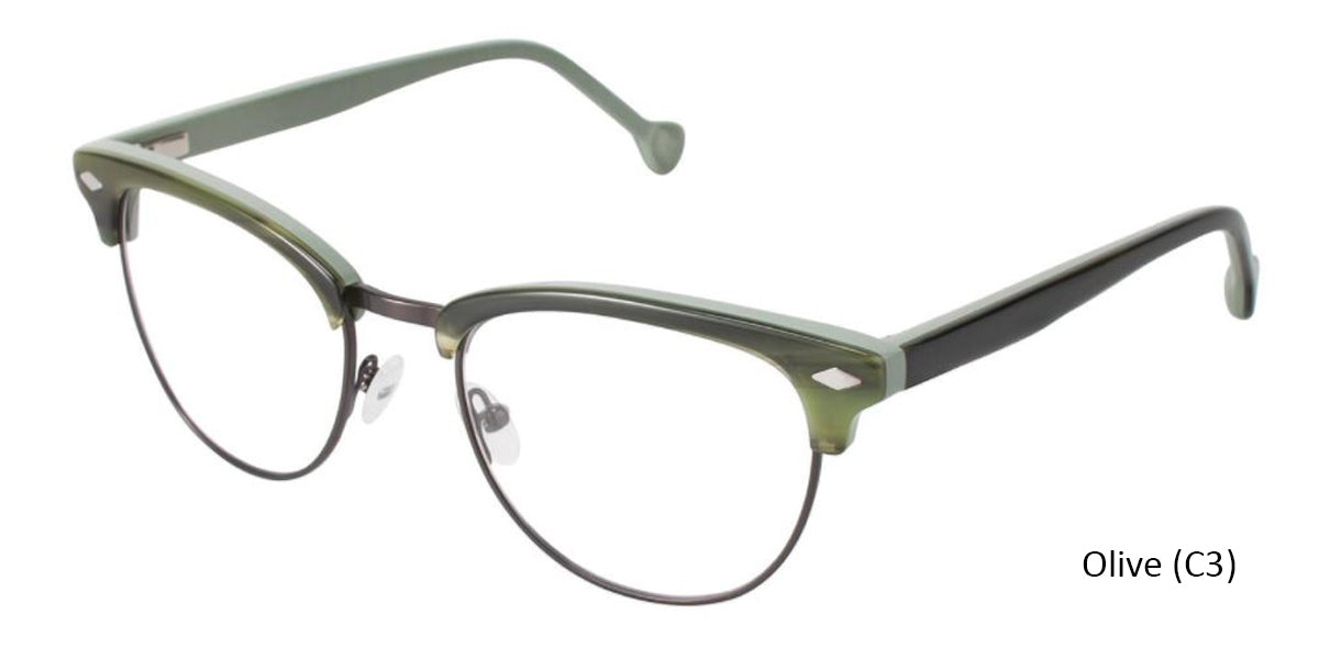 Olive (C3) Lisa Loeb Rock & Roll Eyeglasses