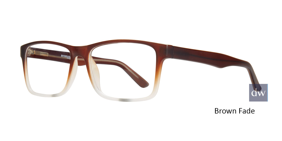 Brown Fade Affordable Design Rodney Eyeglasses