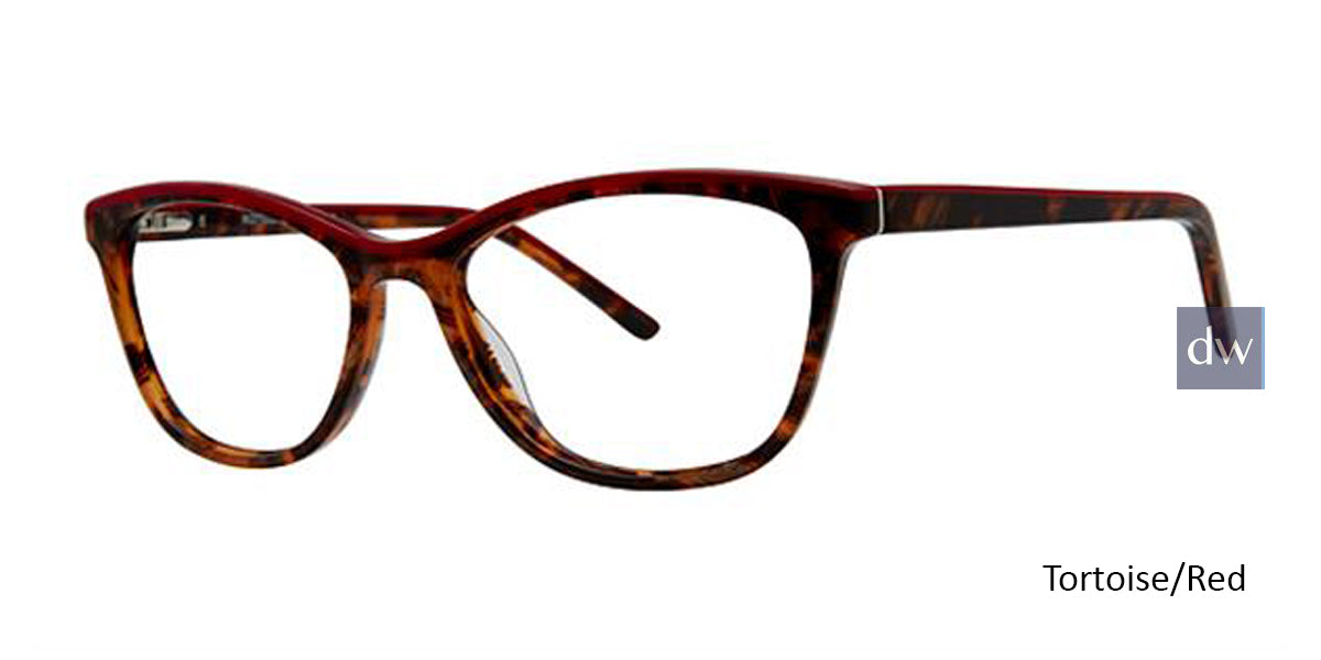 Tortoise/Red Romeo Gigli 77035 Eyeglasses.