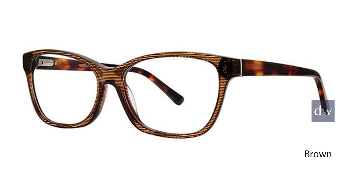 Brown Romeo Gigli Romeo Gigli 77036 Eyeglasses.