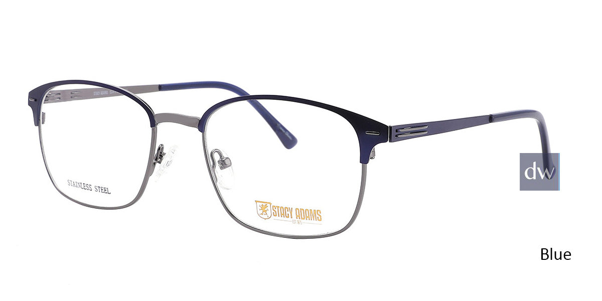 Blue STACY ADAMS 1102 Eyeglasses