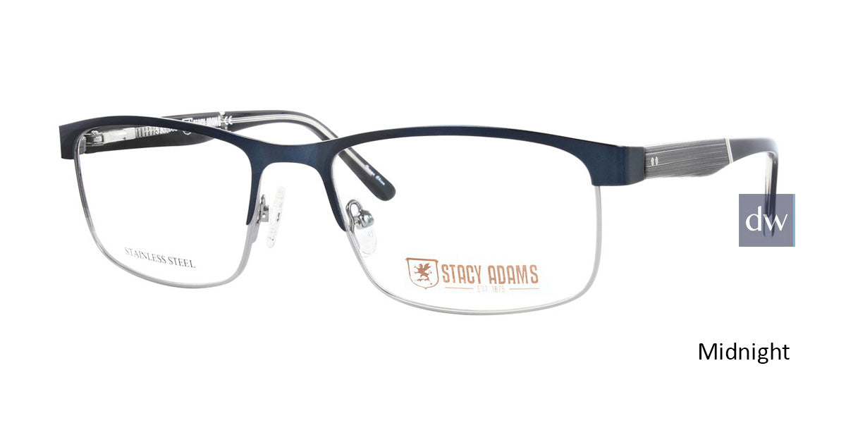 Midnight STACY ADAMS 1103 Eyeglasses