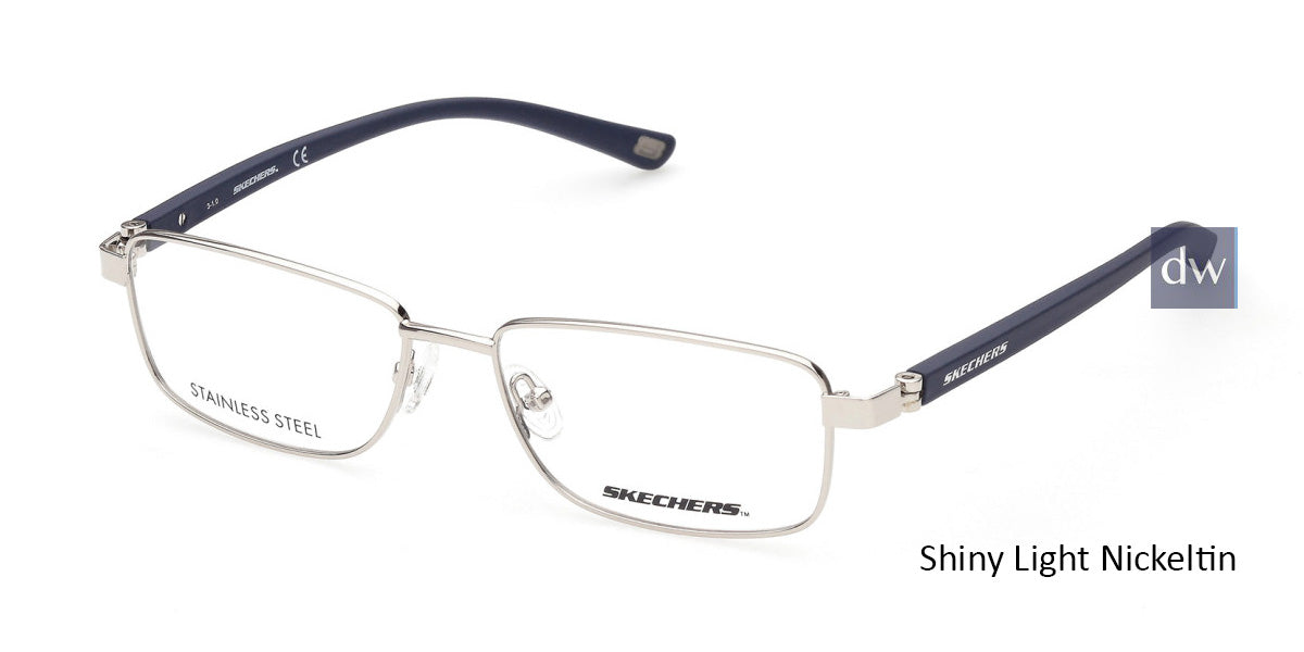Shiny Light Nickeltin Skechers SE3303 Eyeglasses