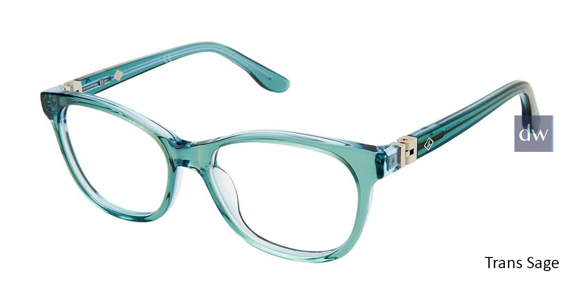 Trans Sage Sperry SEAFISH Girls Tween Eyeglasses - Teenager.