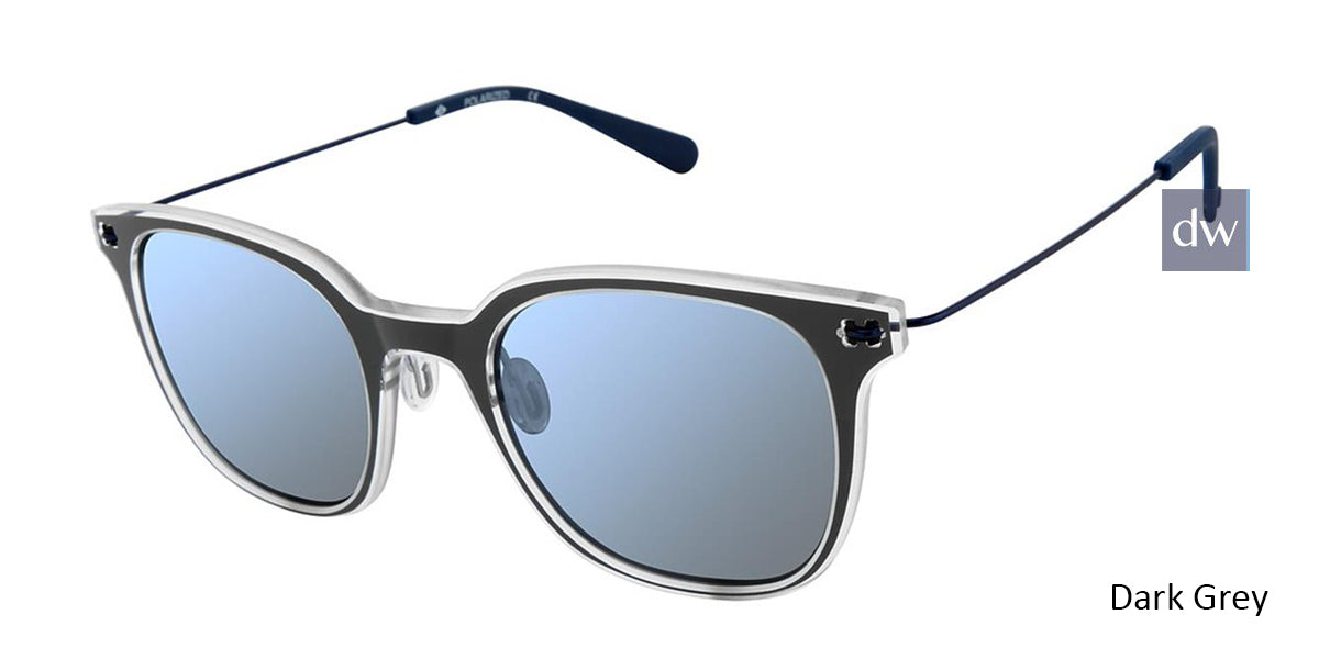 Dark Grey Sperry SEATONS Polarized Sunglasses.