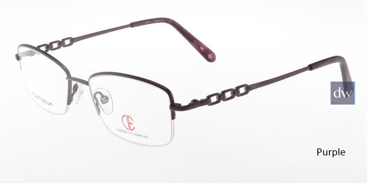 Purple CIE SEC324T Eyeglasses