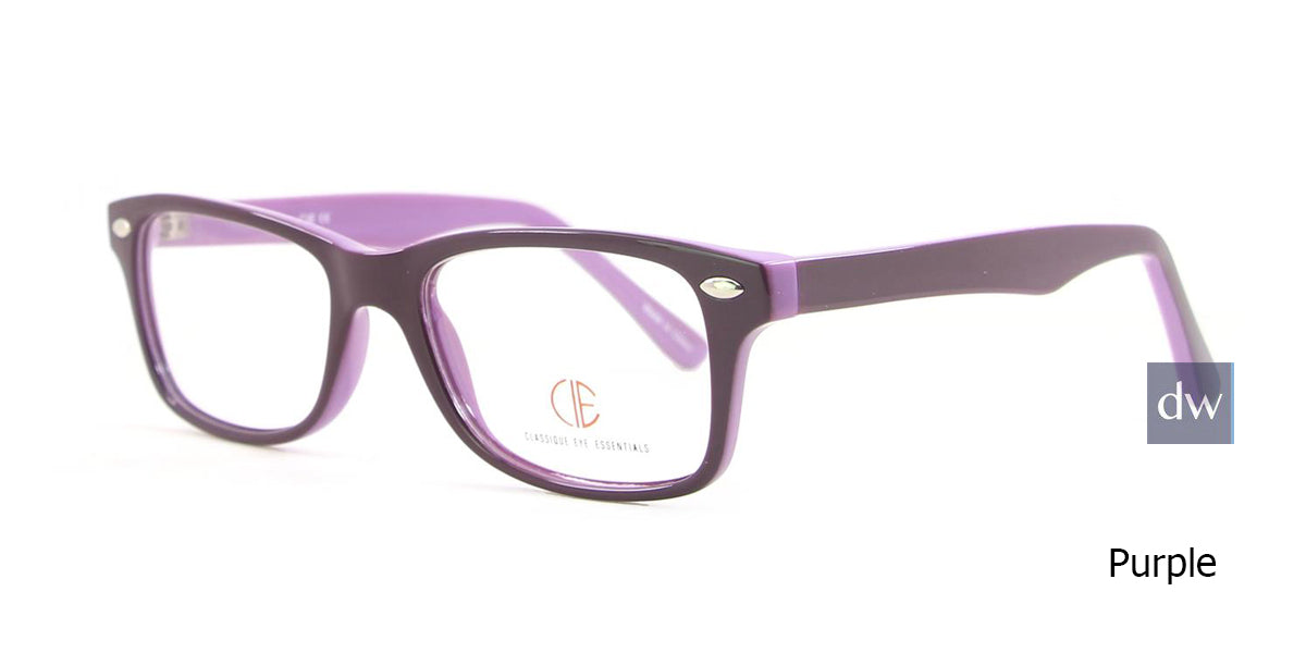 Purple CIE SEC500 Eyeglasses - Teenager