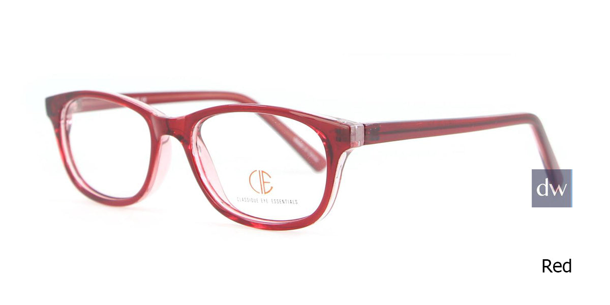 Red CIE SEC502 Eyeglasses.