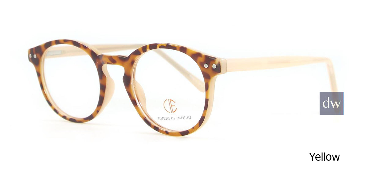 Yellow CIE SEC504 Eyeglasses.