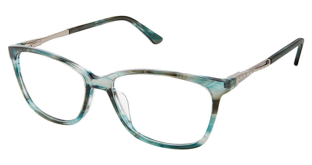 TEAL-ANTHRACITE SUPERFLEX SF-613 Eyeglasses