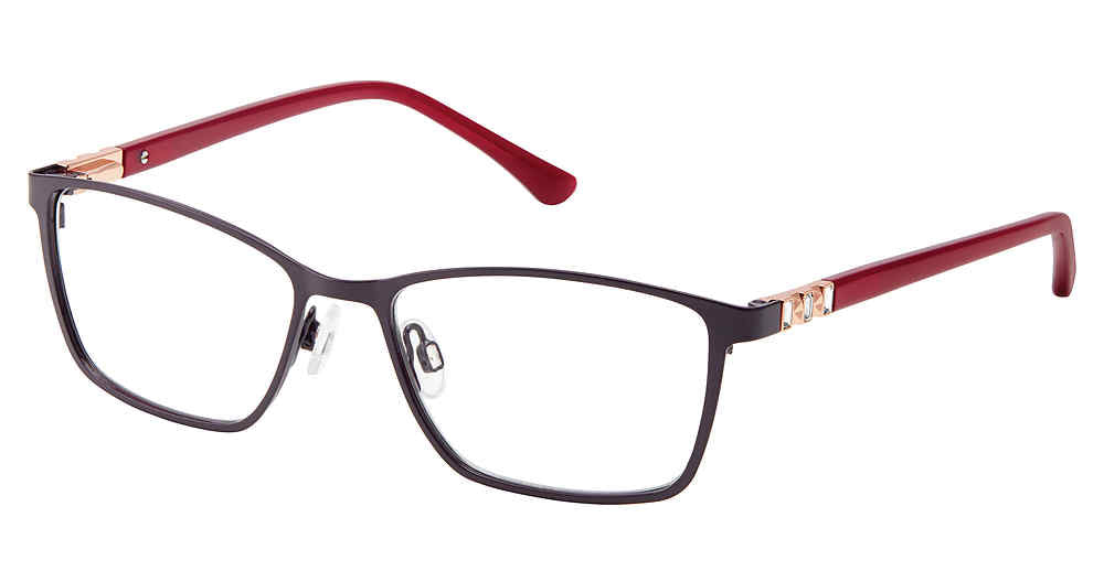 AUBERGINE-ROSE-GOLD SUPERFLEX SF-616 Eyeglasses