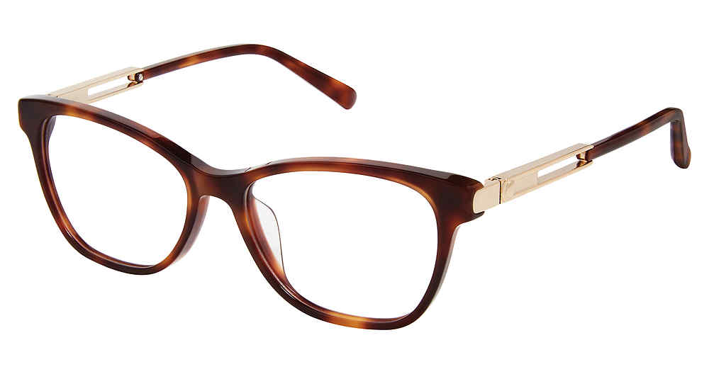 DEMI-AMBER-GOLD SUPERFLEX SF-617 Eyeglasses