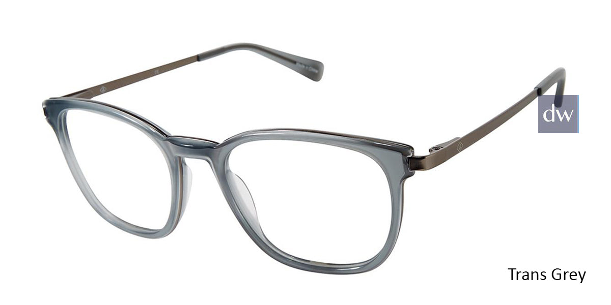 Trans Grey Sperry SHEARWATER Eyeglasses.