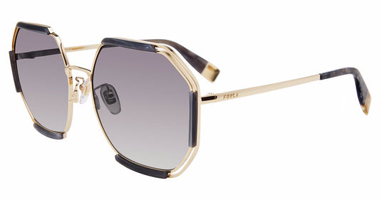 SHINY TOTAL ROSE GOLD Furla SFU785 Sunglasses