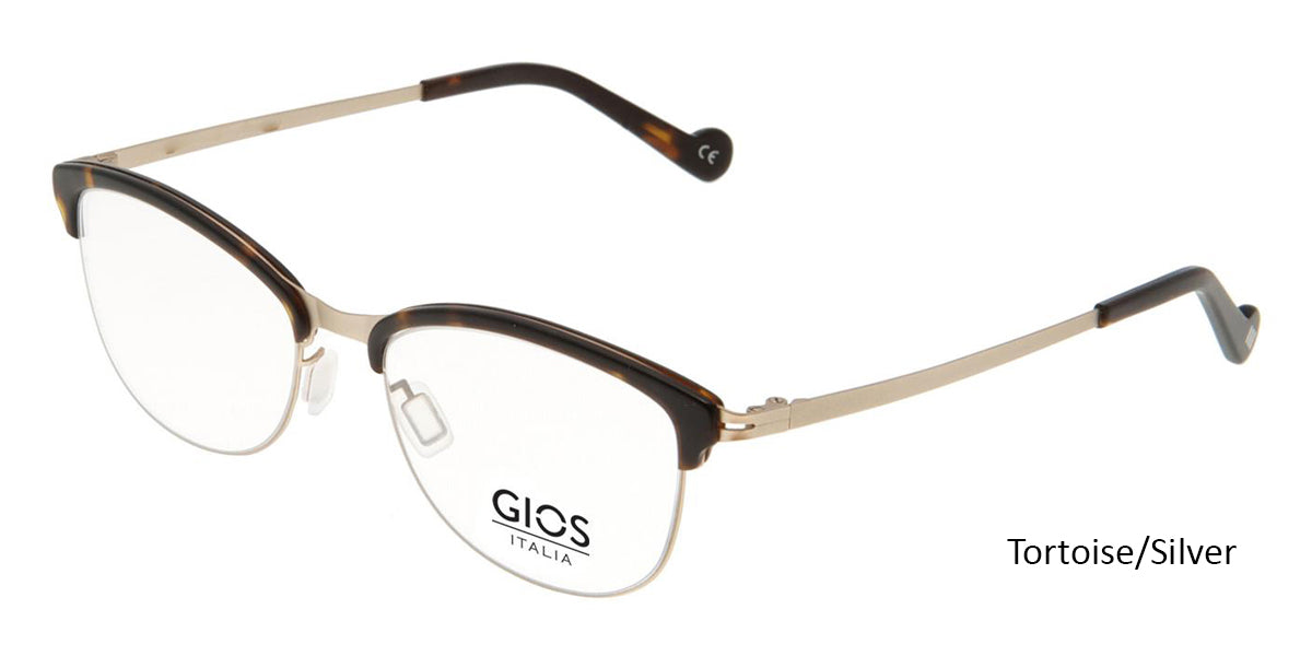 Tortoise/Silver Gios Italia SN200018 Eyeglasses