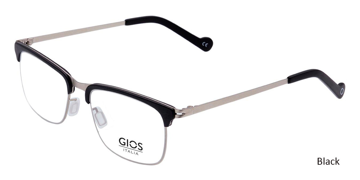 Black Gios Italia SN200020 Eyeglasses.
