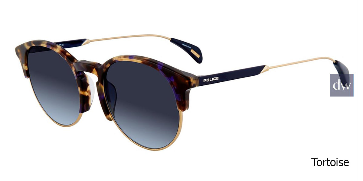 Tortoise Police SPL738 Sunglasses.