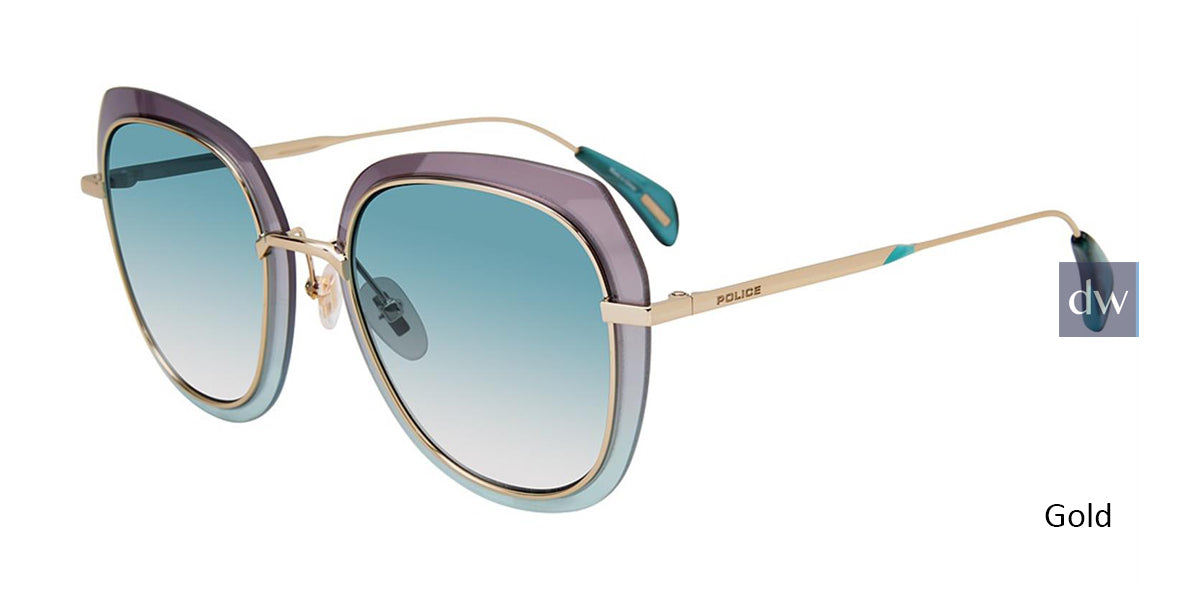 Gold Police SPL831 Sunglasses.