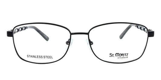 Black ST. Moritz BRANDI Eyeglasses.