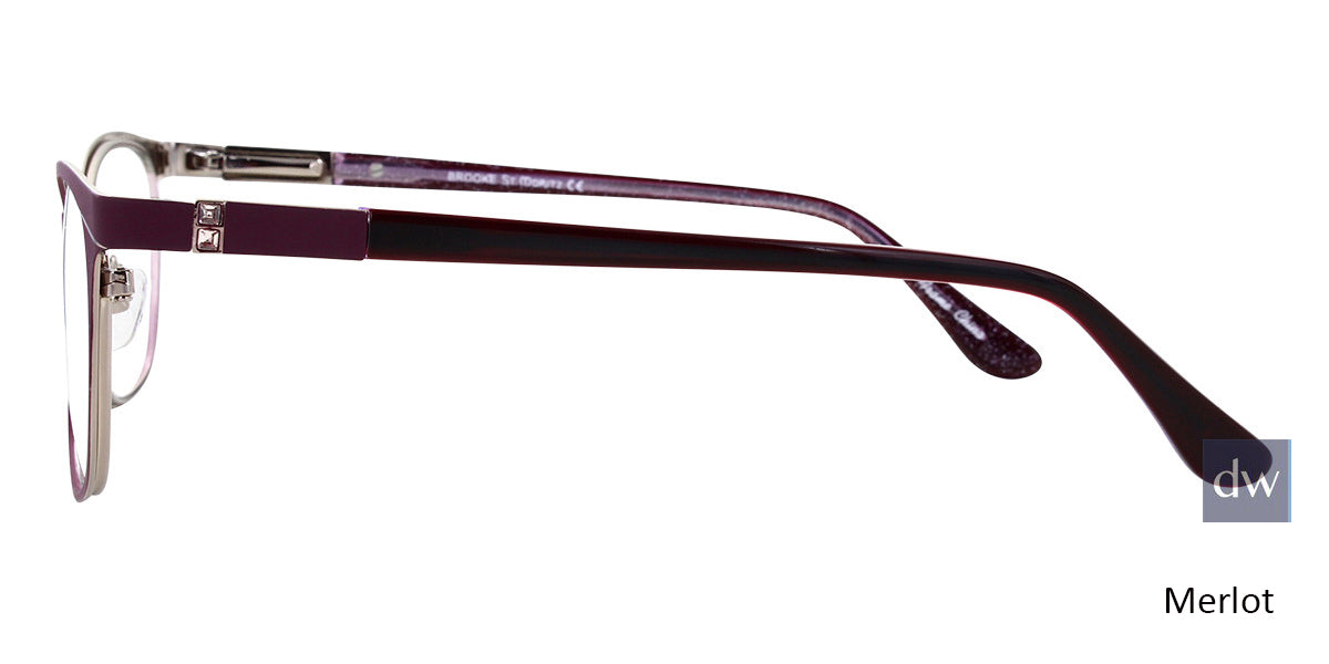 Merlot ST. Moritz BROOKE Eyeglasses.
