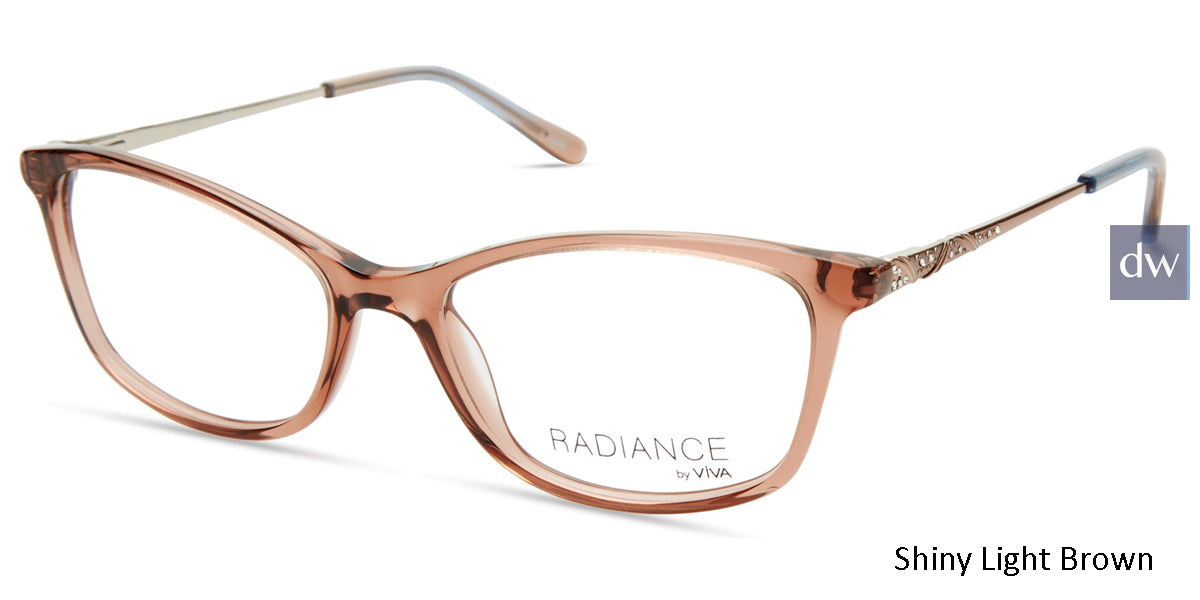 Shiny Light Brown Viva VV8010 Eyeglasses
