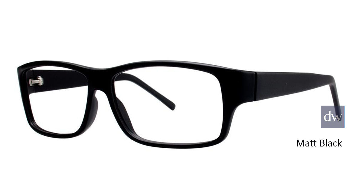 Matt Black Vivid Soho 1002 Eyeglasses.