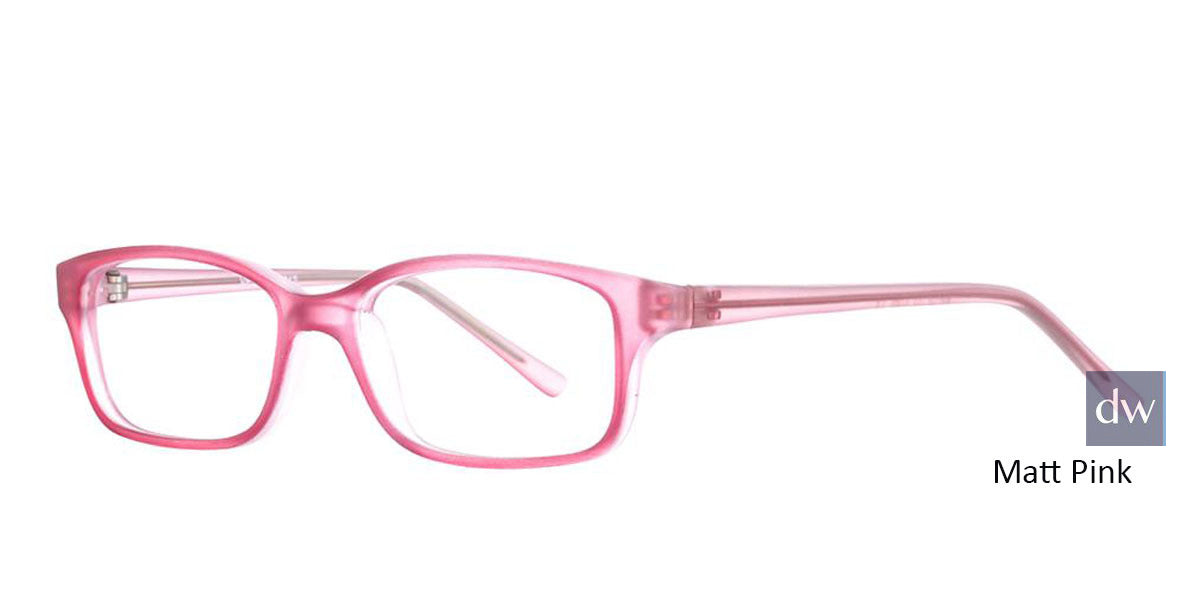 Matt Pink Vivid Soho 1012 Eyeglasses.