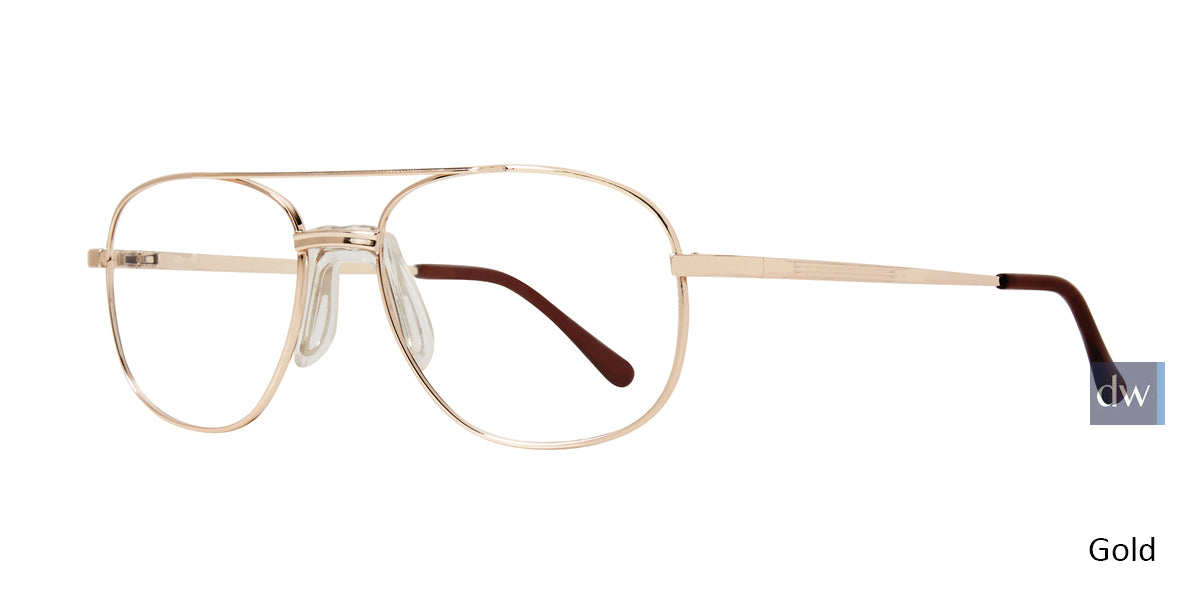 Gold Affordable Designs Sol (55) Eyeglasses