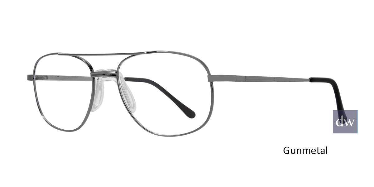 Gunmetal Affordable Design Sol (57) Eyeglasses