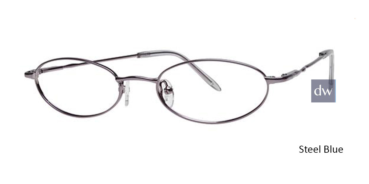 Steel Blue Elan 9236 Eyeglasses - Teenager.