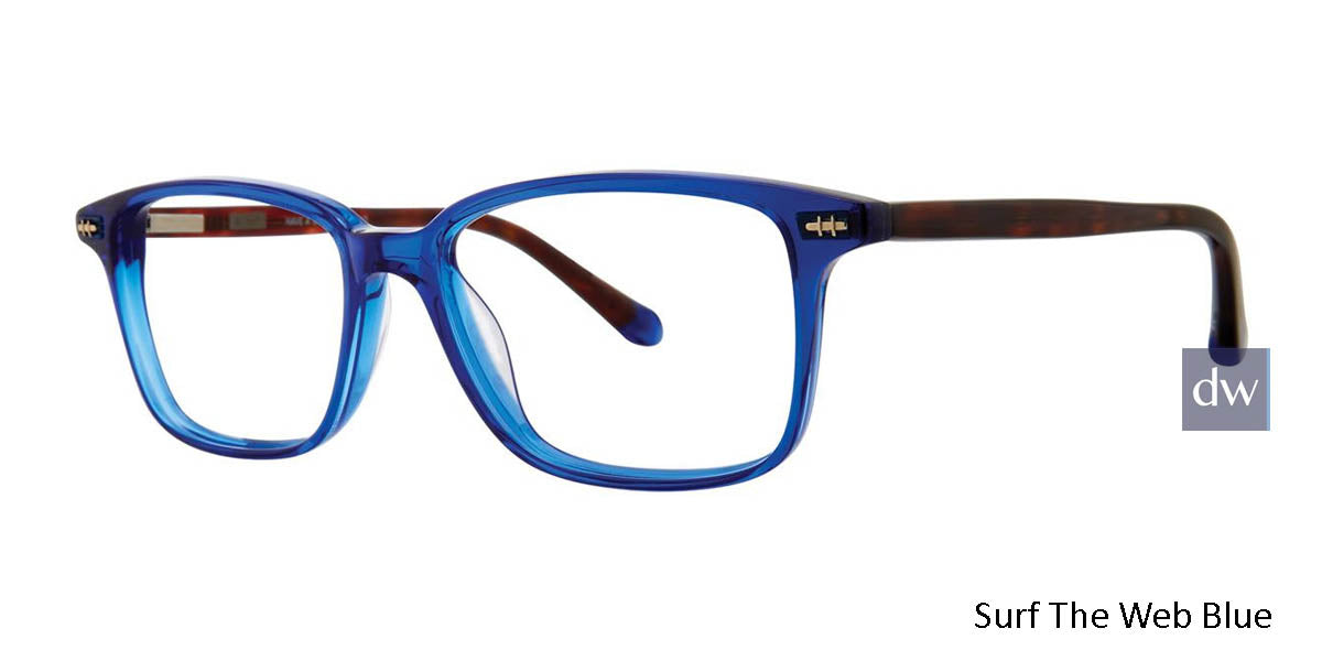 Surf The Web Blue Original Penguin THE LEOPOLD JR Eyeglasses - Teenager