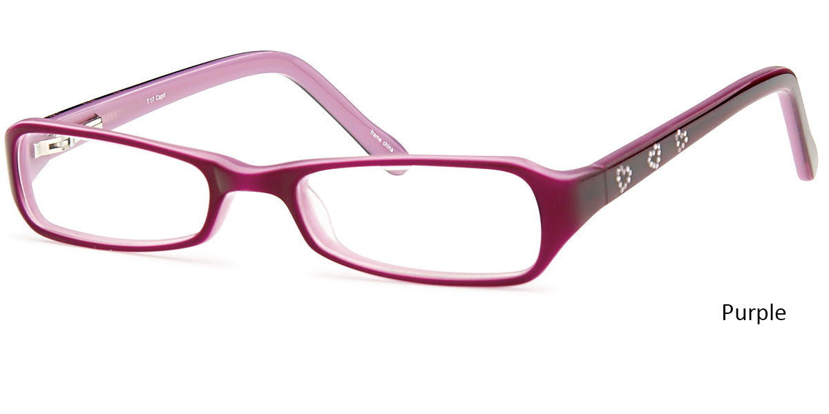 Purple Capri Trendy T17 Eyeglasses