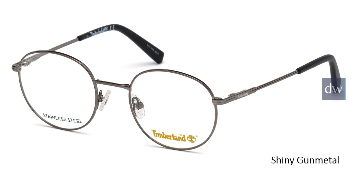Shiny Gunmetal Timberland TB1606 Eyeglasses - Teenager.