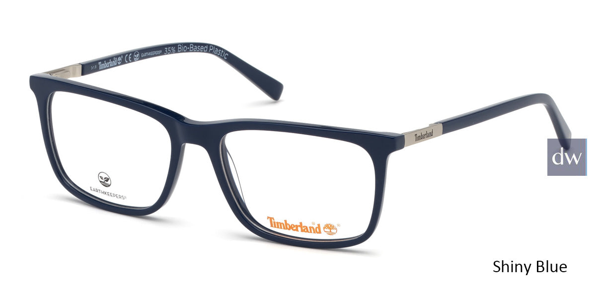 Shiny Blue Timberland TB1619 Eyeglasses.