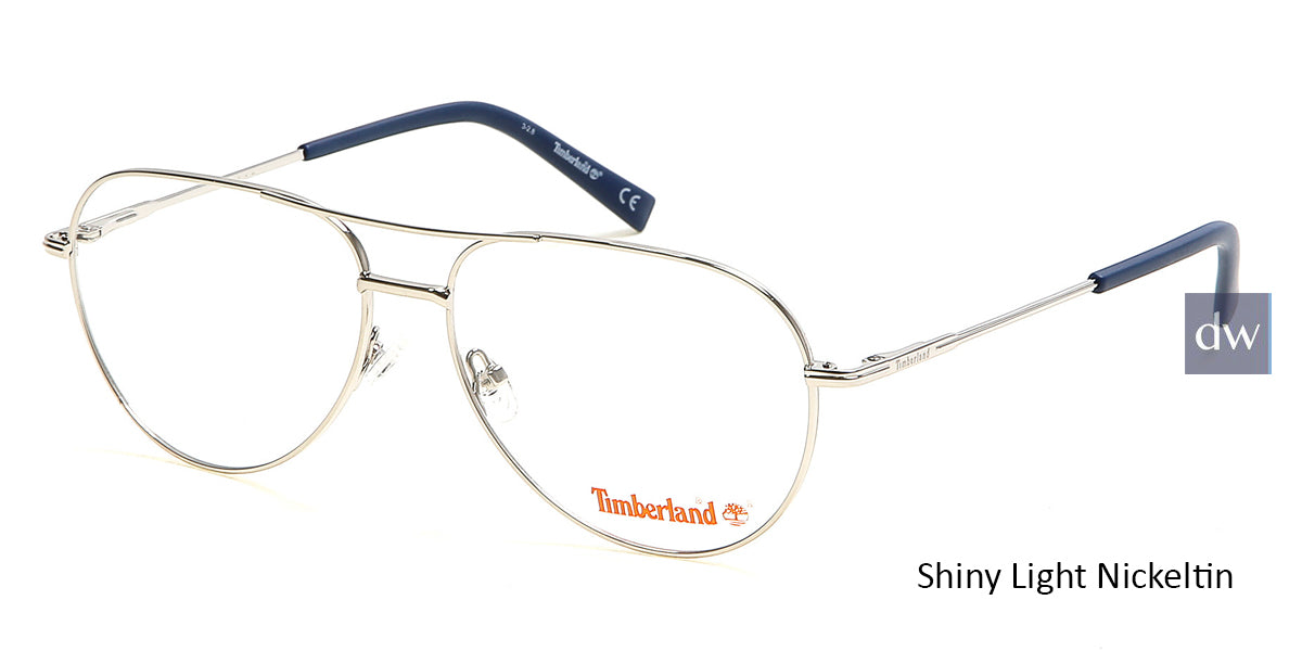 Shiny Light Nickeltin Timberland TB1630 Eyeglasses.