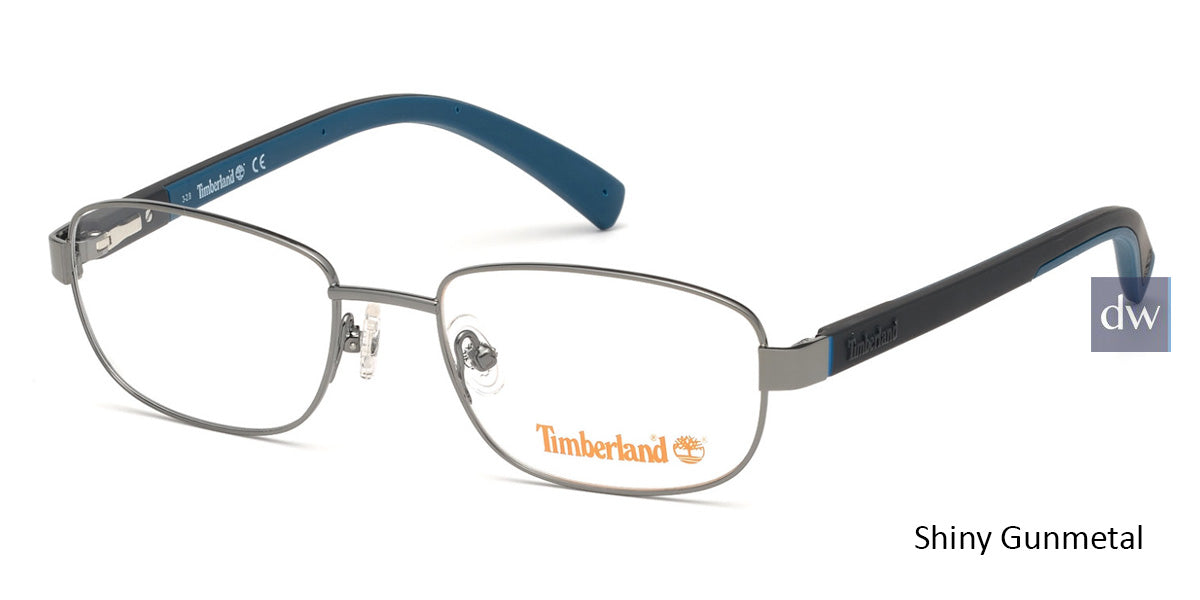 Shiny Gunmetal Timberland TB1637 Eyeglasses.
