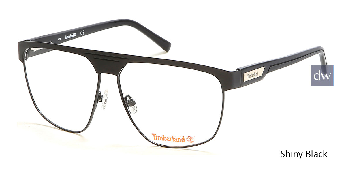 Shiny Black Timberland TB1643 Eyeglasses.